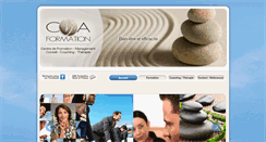 Desktop Screenshot of cba-formation.com